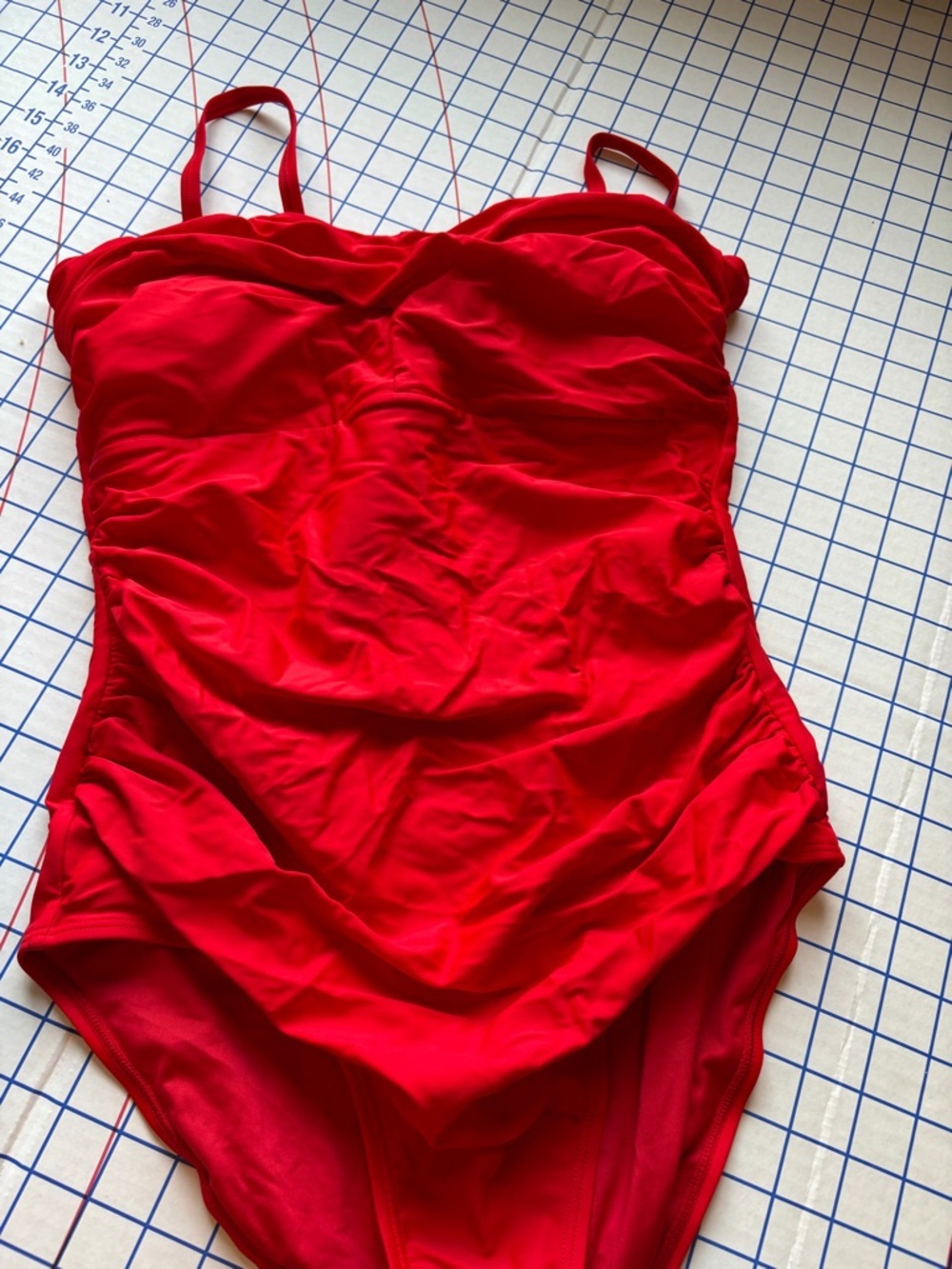 Smismivo NWOT Strapless Tummy Control One-Piece Swimsuit – Red – Size M - Picture 10 of 11